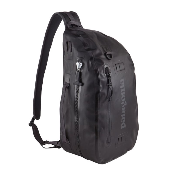 Patagonia Stormfront Sling Pack Black Patagonia fly fishing sling pack